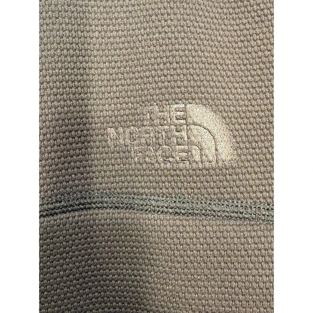 The North Face Jacket Mens Brown Black Soft Shell Fleece Full‎ Zip Outdoor XL